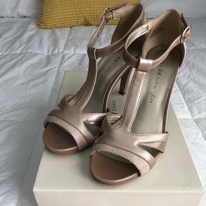Anne Klein nude heels